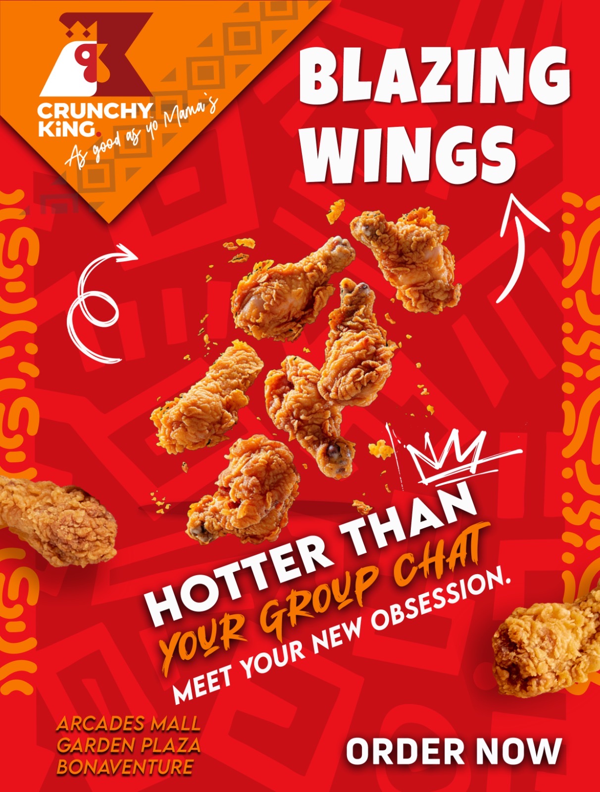 Blazing Wings — Hotter Than Your Group Chat