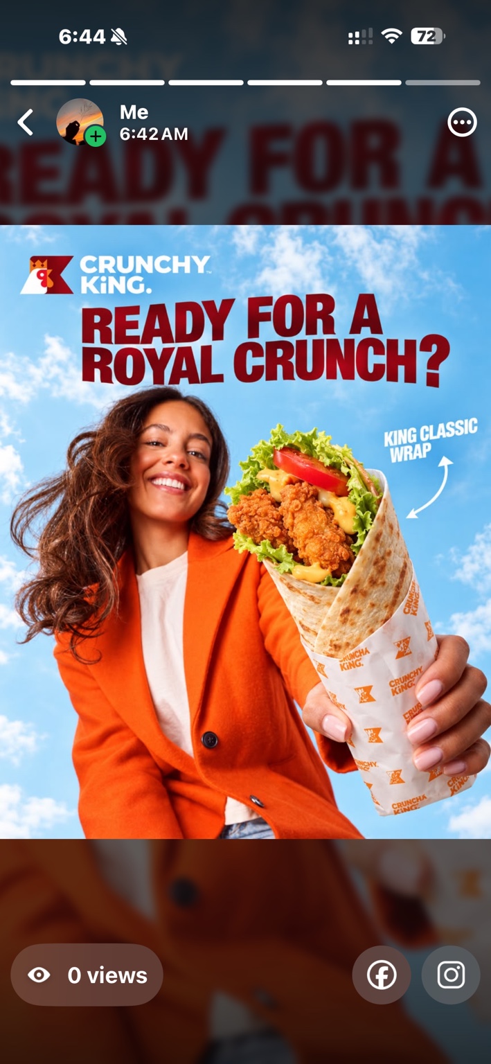 Ready for a Royal Crunch? King Classic Wrap